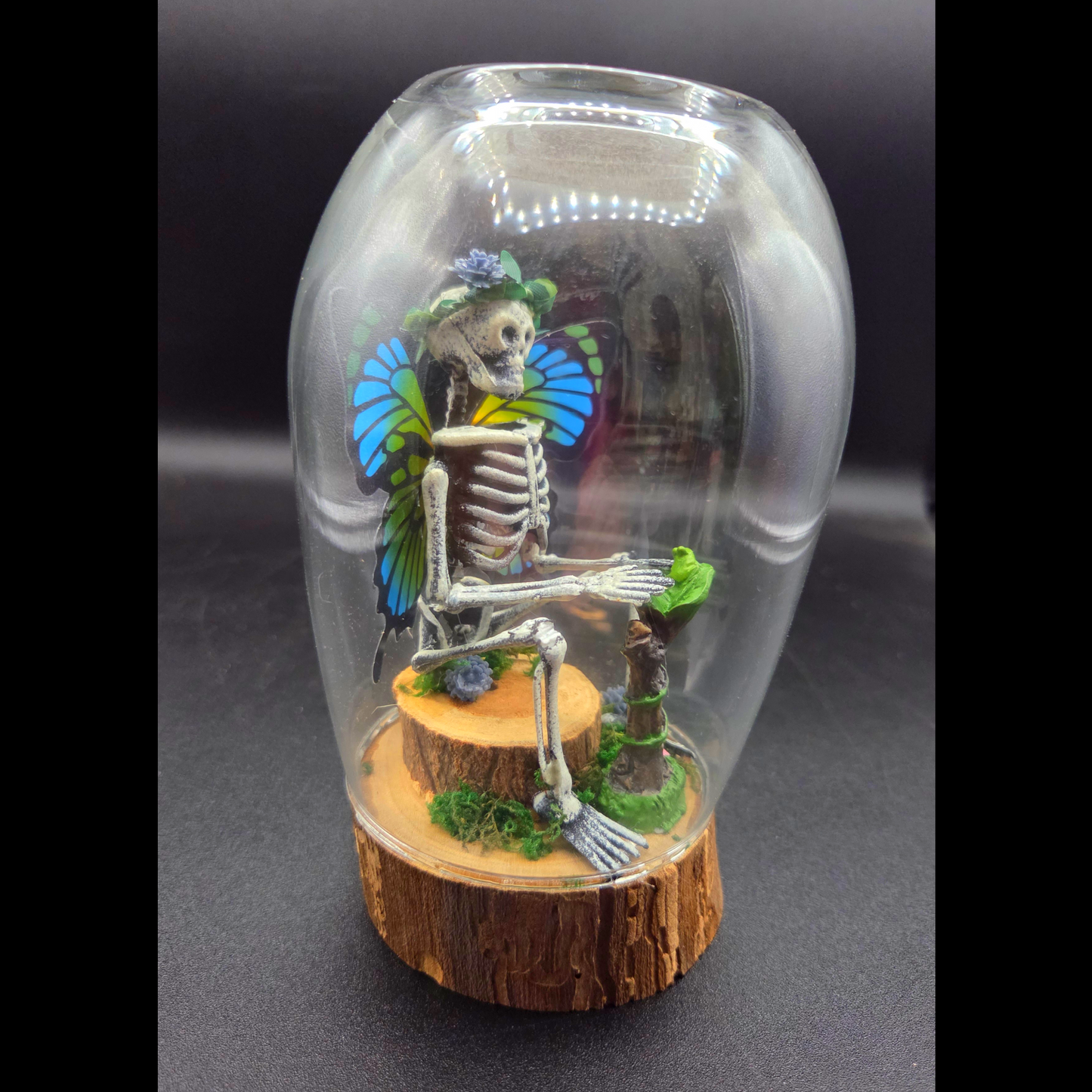Fairy Skeleton Trapped in a Jar