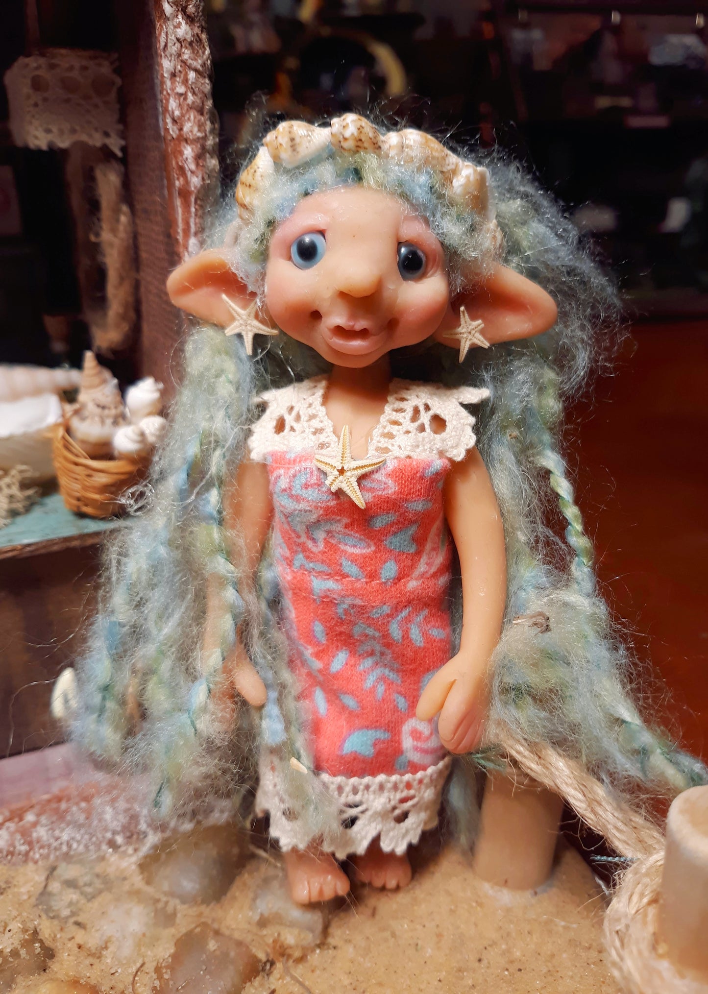 Custom Made Fairy, Elf, Monster or Mouse Dolls.  Made to Order Dollhouse Dolls for Your Fairy House.