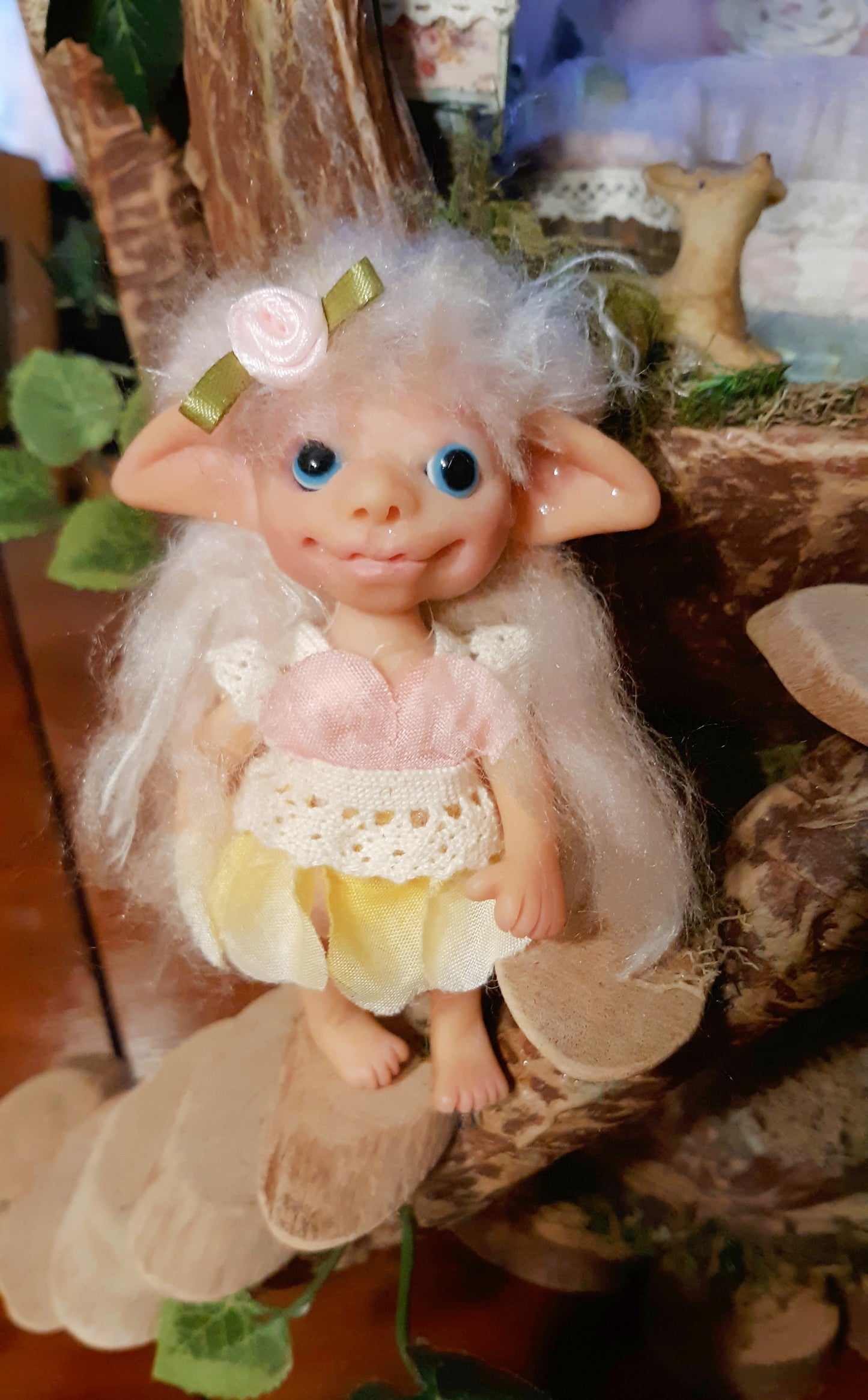 Custom Made Fairy, Elf, Monster or Mouse Dolls.  Made to Order Dollhouse Dolls for Your Fairy House.