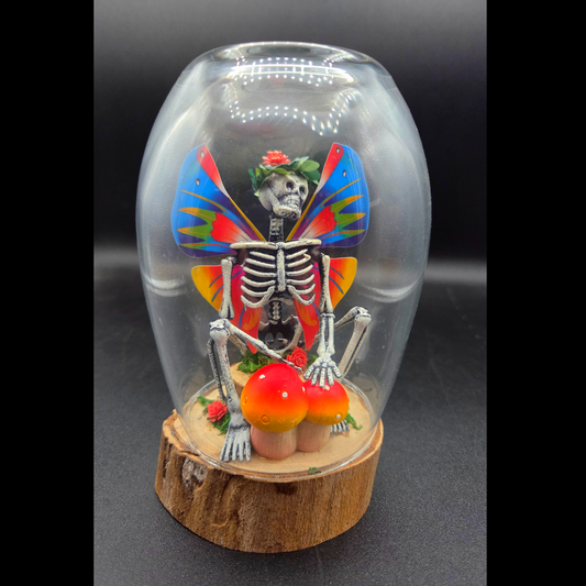 Fairy Skeleton Trapped in a Jar