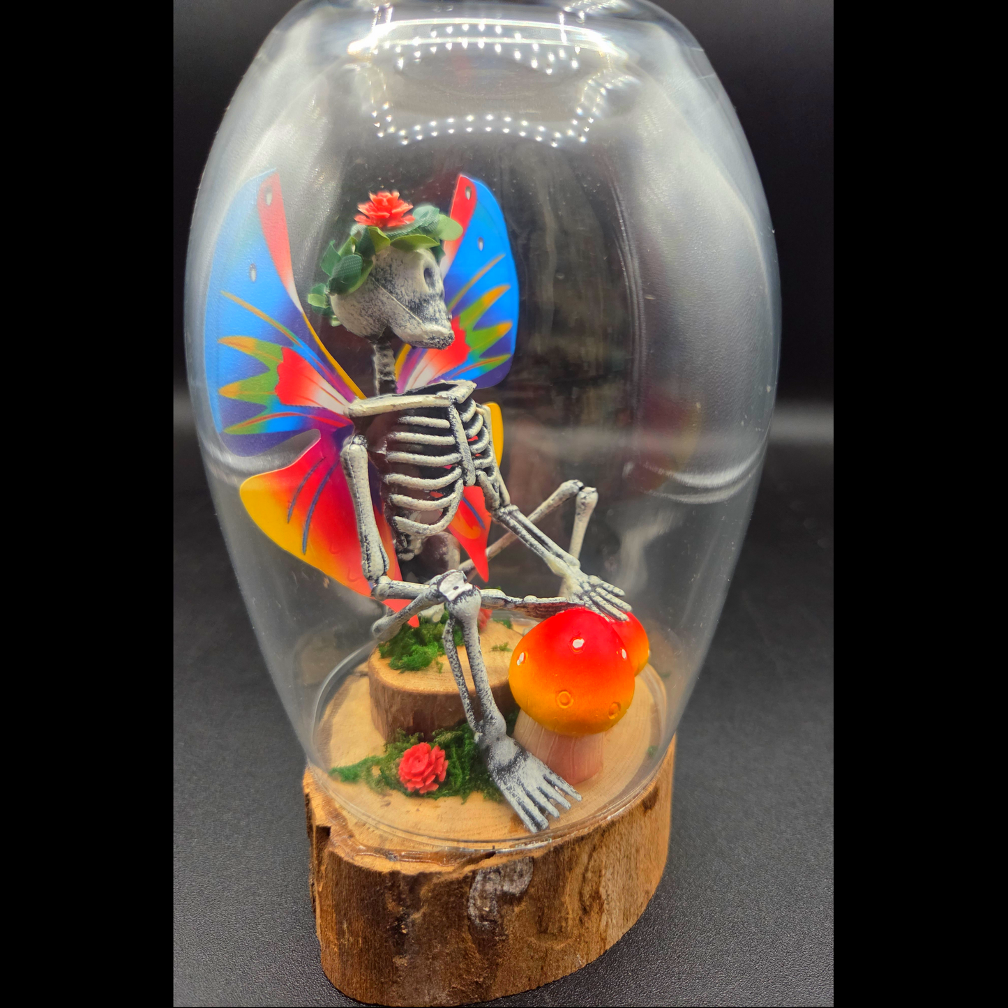 Fairy Skeleton Trapped in a Jar
