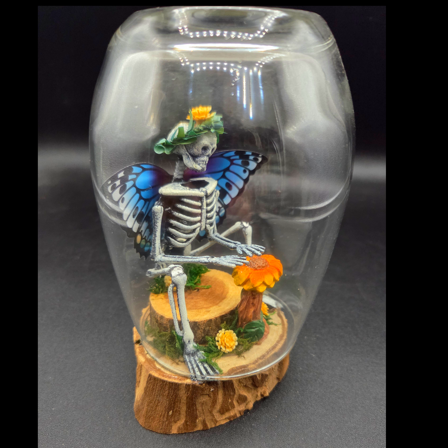 Fairy Skeleton Trapped in a Jar