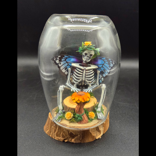 Fairy Skeleton Trapped in a Jar