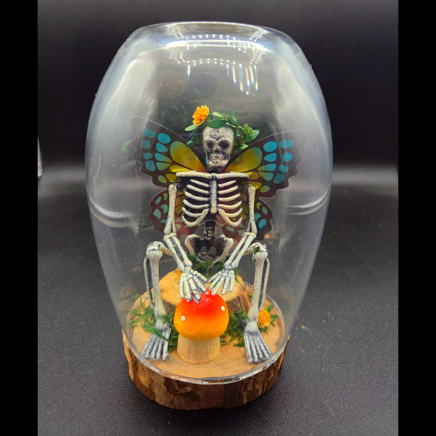 Fairy Skeleton Trapped in a Jar