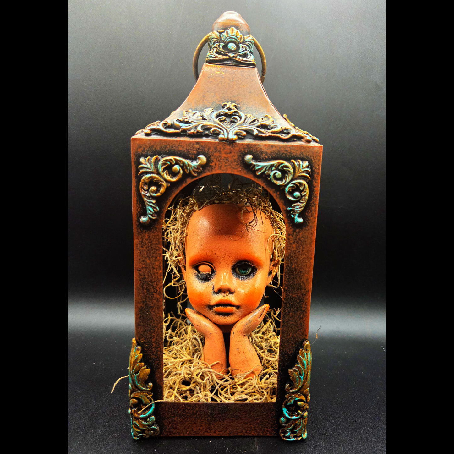 Creepy Baby Head "Lantern"