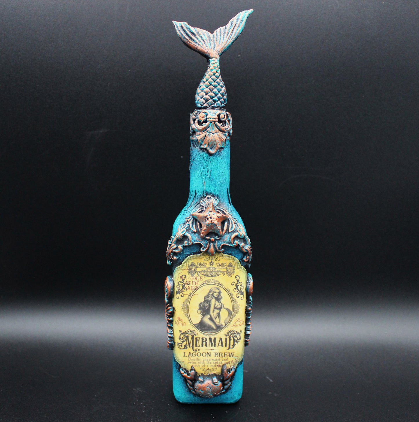 Mermaid Apothecary Bottle!