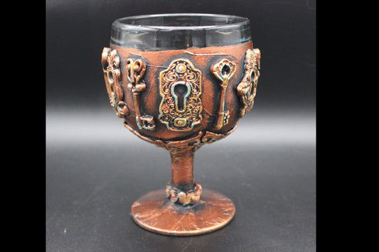 Steampunk Lock and Key Chalice!