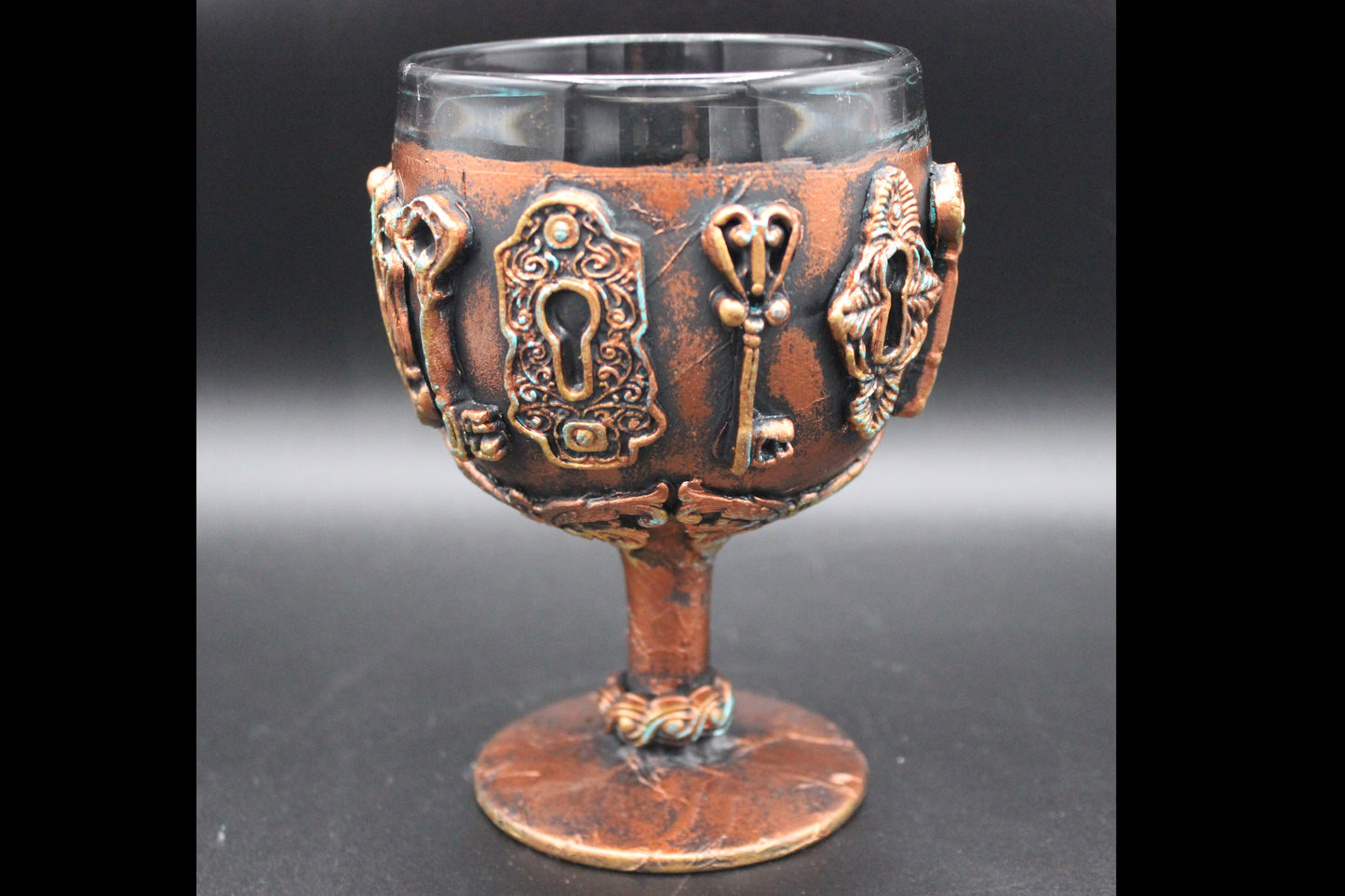 Steampunk Lock and Key Chalice!