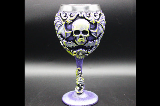 Gothic Skeleton and Bat Chalice!