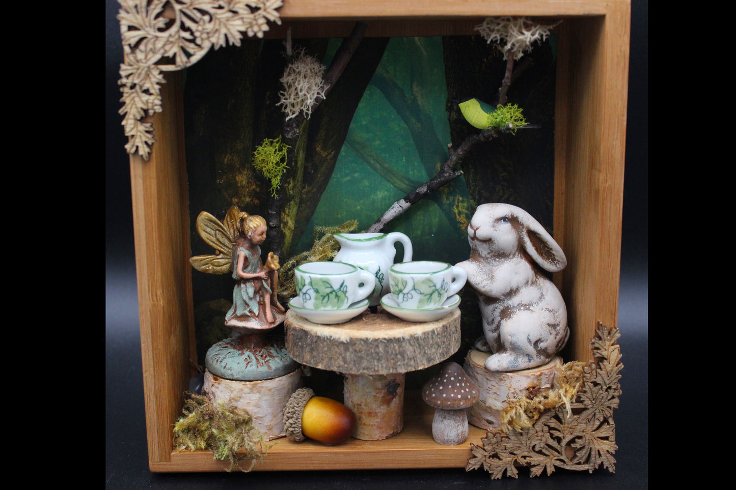 Forest Shadow Box Diorama!