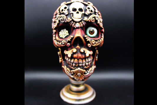 Decorative Skull!  Tabletop Gothic Skull Decoration!