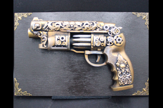 Steampunk Gun Wall Decoration!