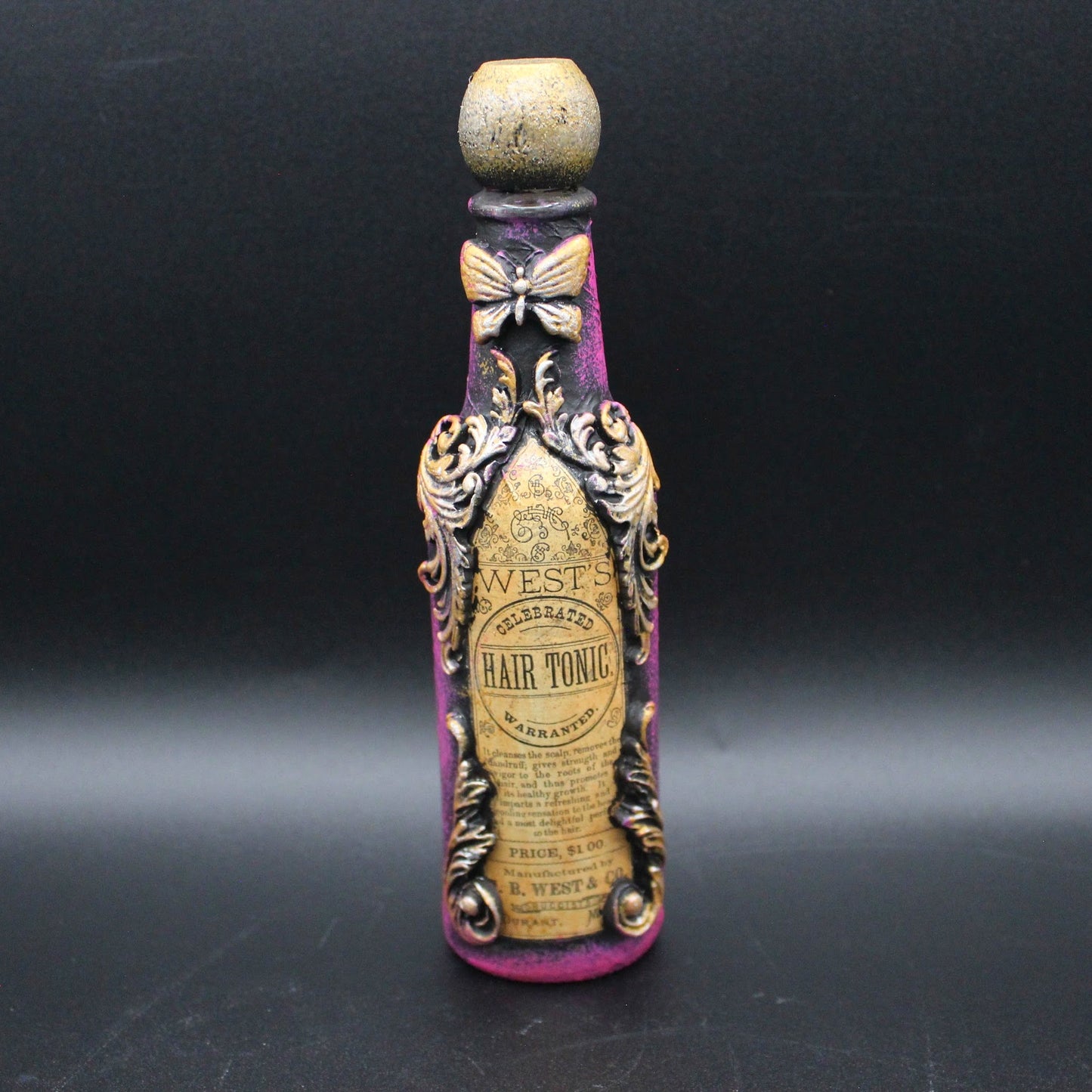 Vintage Inspired Toiletry Bottle!  Antique Looking Apothecary Bottle!