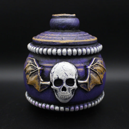 Flying Skull Apothecary Jar!