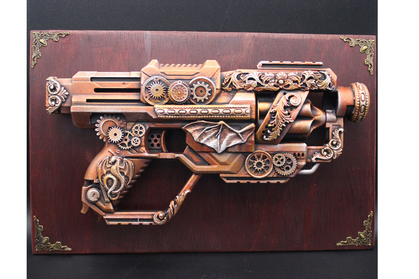 Cool Steampunk Gun Wall Art!  Wall Hanging Décor!