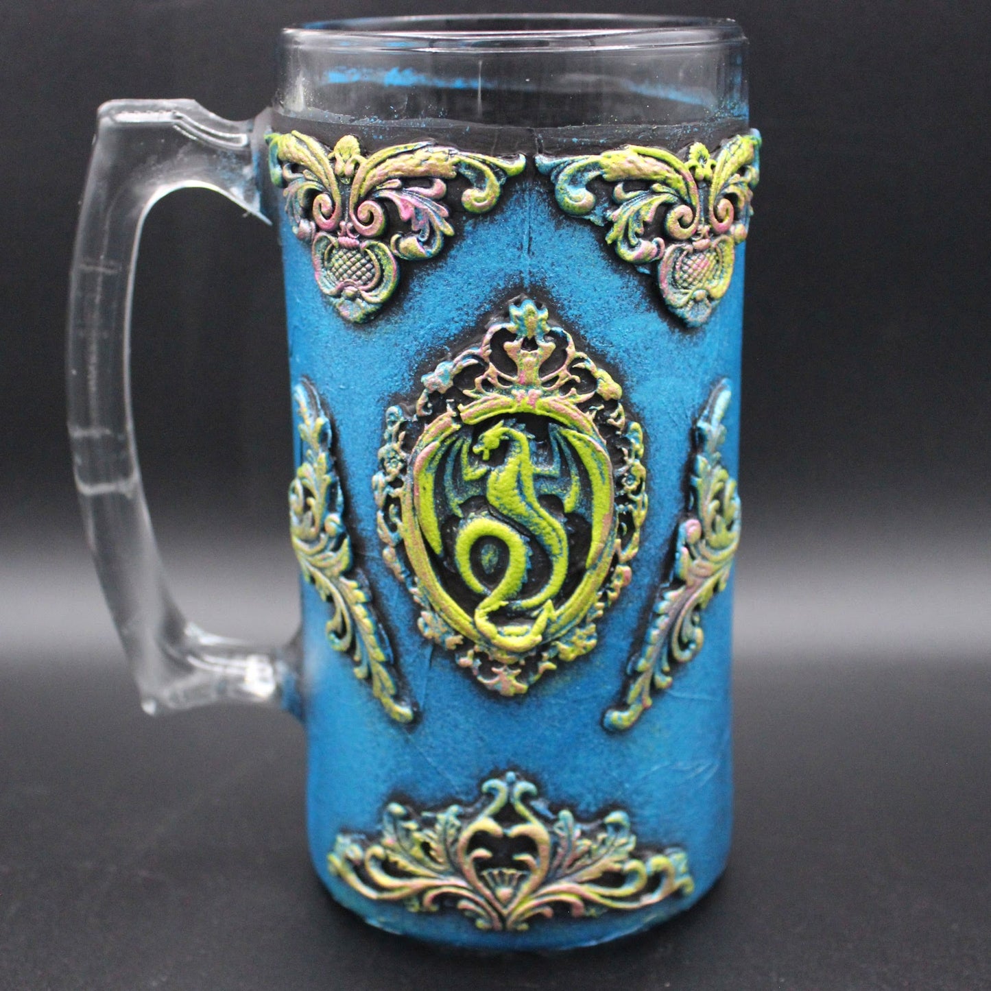 Medieval Dragon Beer Mug! Gothic Mug!