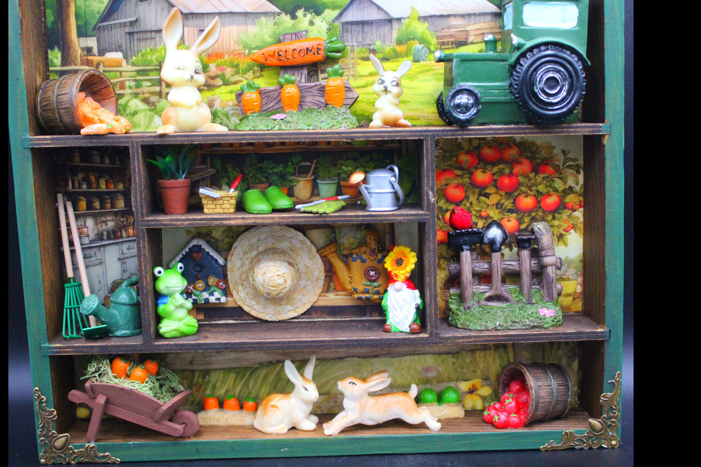 Garden or Farming Themed Shadow Box