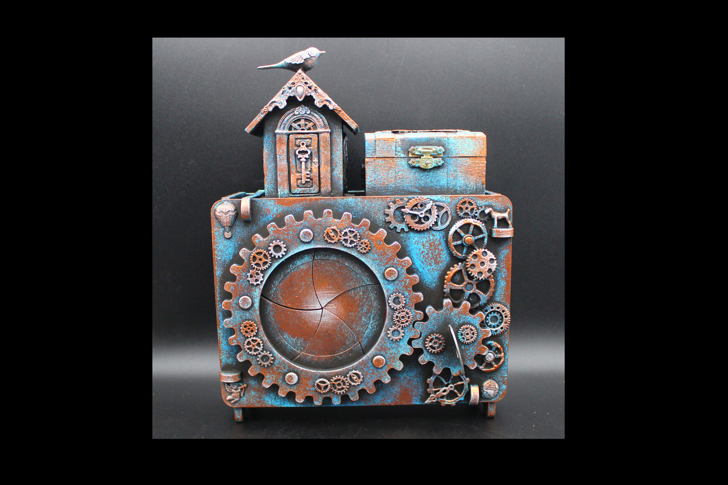 Steampunk Shutter Box!