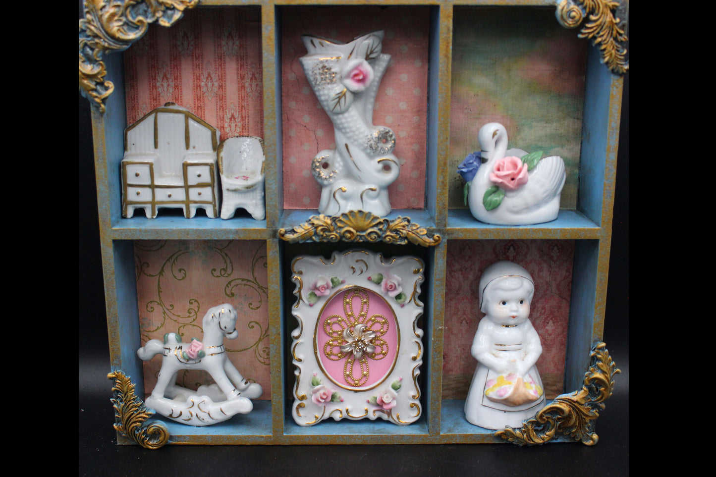 Shabby Chic Vintage Inspired Shadowbox!