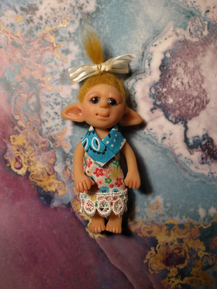 Custom Made Fairy, Elf, Monster or Mouse Dolls.  Made to Order Dollhouse Dolls for Your Fairy House.